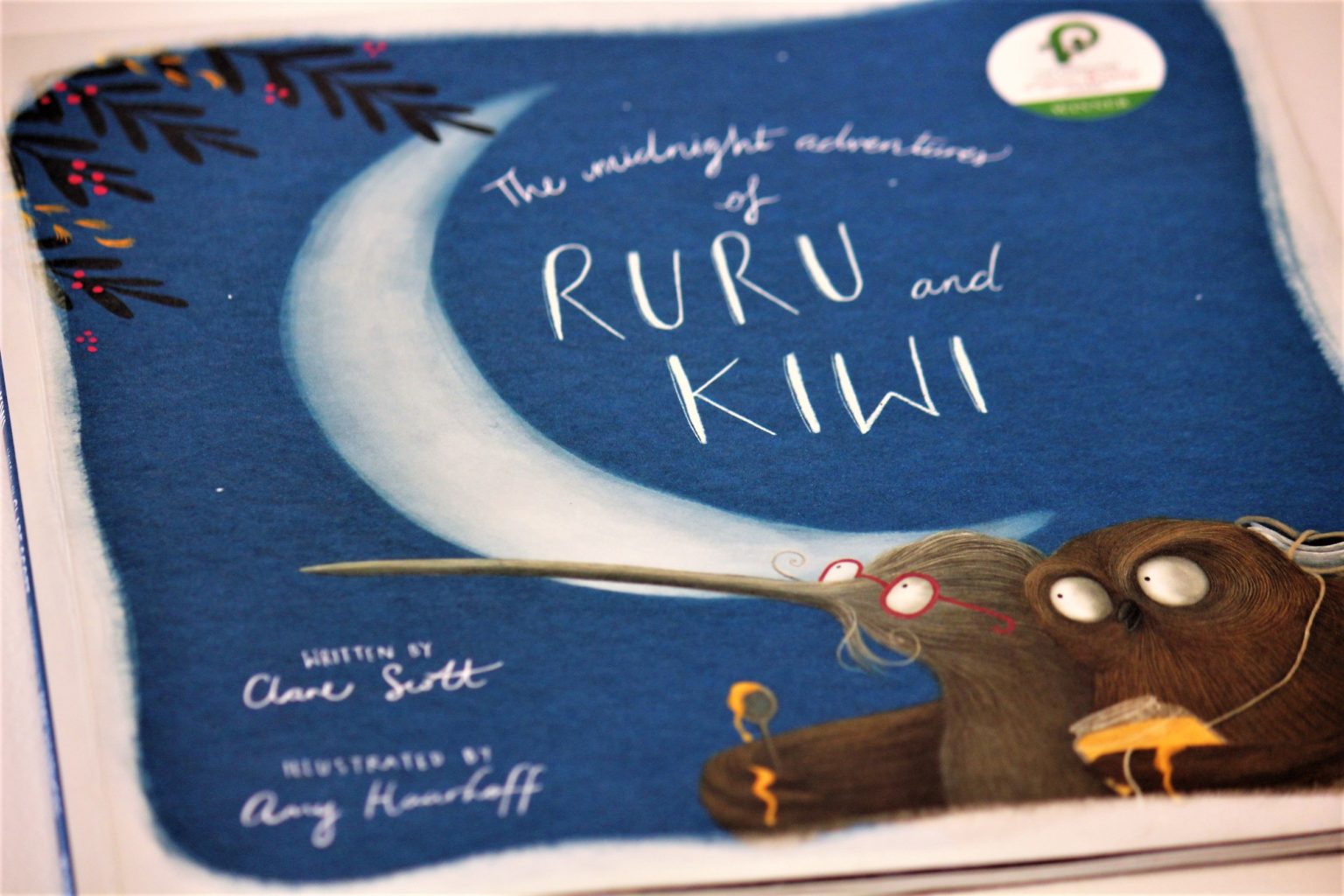 The Midnight Adventures of Ruru & Kiwi {Book} - Space Studio & Gallery